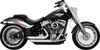 Vance & Hines 17335-22 Shortshots Staggered Exhaust System - Chrome