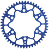 MOTO-MASTER 620072452 7075 Aluminum Rear Sprocket - 52 Tooth - Blue