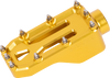 Thrashin Supply CO. TSC-2221-5 Aggressor Brake Pedal - Gold - Touring