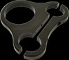 DRAG SPECIALTIES 2201-0202 MOUNT GAUGE MINI BLACK