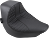 Drag Specialties 0802-1185 EZ-Solo Seat - Scorpion Stitch - Vinyl - FLFB/S 18-22