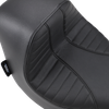 Drag Specialties 0802-1185 EZ-Solo Seat - Scorpion Stitch - Vinyl - FLFB/S 18-22