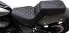 Mustang 88201 Squareback Seat - Solo - Black - Diamond Stitch - Chief 22-24