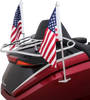 Show Chrome 52-974 Flag Pole - Chrome - Gl 1800