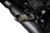 Drag Specialties 1620-2784 Adjustable Foot Pegs Designed by Gilles - Black/Gold