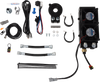 Ultracool SMSP-2N Side Mount Oil Cooler Kit - Naked Black - Sportster