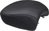 Mustang 88411 Wide Tripper Passenger Seat - Black Stitch - FLT/FLH 23-25