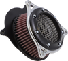 Cobra 606-0103-05BCSB Rpt Air Intake Kit - Black/Chrome