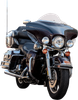 Klock Werks KWW-01-0701 Flare Windshield - 6-1/2" - Clear - 96-13 Flh