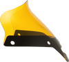 Klock Werks KWW-02-0624 Kolor Flare Windshield - 6" - Yellow - 22-25 Fxlrst