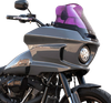 Klock Werks KWW-02-0634 Kolor Flare Windshield - 8" - Purple - 22-25 Fxlrst