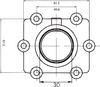KIMPEX 07-100-59 CARB FLANGE  ARCTIC