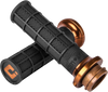 Odi V31HCW-Bz-Z Hart-Luck Signature V-Twin Lock-On Grips - Cable - Black/Bronze