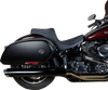 Drag Specialties 0802-1493 Predator III Seat - Dbl Diamond - FL/FX 18-22