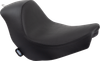 Drag Specialties 0802-1512 Solo Seat - Black - Smooth - FL/FX 18-23