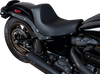 Drag Specialties 0802-1512 Solo Seat - Black - Smooth - FL/FX 18-23