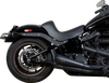 Drag Specialties 0802-1512 Solo Seat - Black - Smooth - FL/FX 18-23