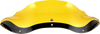 Klock Werks KWW-01-0690 Kolor Flare Windshield - 8" - Yellow - 98-13 Fltr
