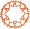MOTO-MASTER 620072550 7075 Aluminum Rear Sprocket - 50 Tooth - Orange
