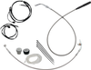 Fat Baggers Inc. 149916-C Ez Install Kit - Braided Stainless Steel/Chrome