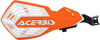 Acerbis 2801976816 K-Future Handguards - Orange/White