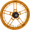 Arlen Ness 330-052 Rim - Flatline - Front - Gold - 21x3.5