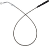 Fat Baggers Inc. 118000-C Ez Install Upper Clutch Cable - Braided Stainless