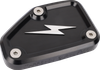 Thrashin Supply Co. Tsc-3178-4 M/C Cover - Brake - Front - Black/Twice-Cut
