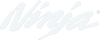 Factory Effex 17-94116 Ninja Decal - White - 12"