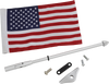 Show Chrome 52-965 Folding Flag Pole - Chrome - Gl 1800