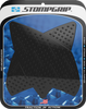 Stompgrip 55-10-0155B Tank Grips - Volcano - Black - for Bmw - G 18-25