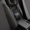 Show Chrome H44-3ZBLUE Center Console Kaliber Organizer - Black with Blue Zipper