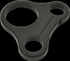 DRAG SPECIALTIES 2201-0203 MOUNT GAUGE MINI FLT BLK