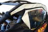 Seizmik 51-20993 Soft Upper Doors - Black/Clear - for Can-Am - Maverick