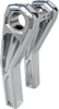 Kodlin USA KUS55136 Ascent Pro Risers - Pullback - 8" - Chrome