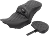 Saddlemen 823-07-206B2 RoadSofa Seat - w/ Backrest - CF - FLTR/FLHX 23-24
