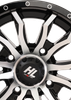 High Lifter 14HL21-1137 Wheel - HL21 - Front/Rear - 14x7 - 4/137 - 4+3 (+10 Mm)