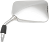 Emgo 20-37392 Mirror - Side View - Rectangle - Chrome - Left