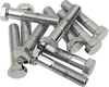 Drag Specialties DS-190649 Bolts - Fine Thread - 3/8"-24 x 2" - 10 Pack