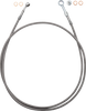 FAT Baggers INC. 100062 Ez Install Brake Line - 62" - Stainless Steel Braid