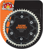 MOTO-MASTER 620073250 Fusion Series Dual Ring Rear Sprocket - 50 Tooth - Black