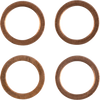 Moose Racing H02-1-066/P Brake Line - Stainless Steel