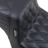 LE PERA LK-586DD Tailwhip Seat - Double Diamond - Black - XL '10-'22