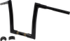Todd'S Cycle 0601-5731 Handlebar - 1-1/2" Strip - 12" - Gloss Black - Road Glide
