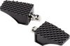 LA Choppers LA-P100-01B County Line Billet Foot Pegs - Front - Black