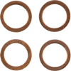 Moose Racing H02-1-064/P Brake Line - Stainless Steel