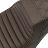 Saddlemen 807-11-176BR Step-Up Seat - Front Tuck-n-Roll/Rear Lattice Stch