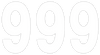 Factory Effex 03-0209 Mini Pro Number 9 - White - 5"