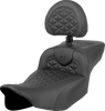 Saddlemen 823-07-211B0 RoadSofa Tri Gripper Seat - Ext Reach - FLH/FLT 23-24