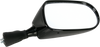 Emgo 20-55201 Mirror - Side View - Oval - Black - Right